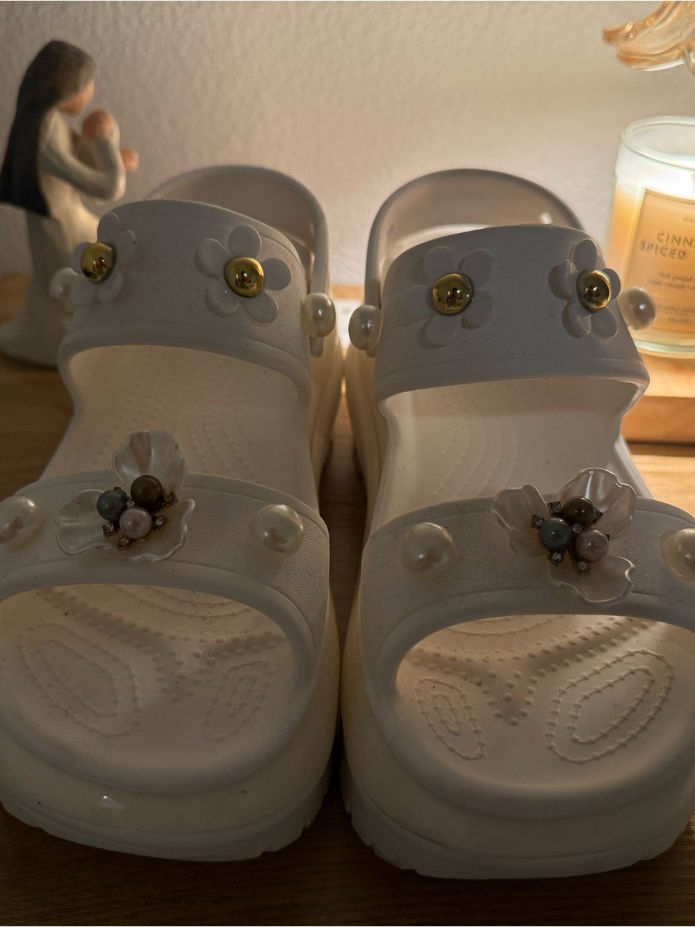 Women’s Platform Crocs With Charms